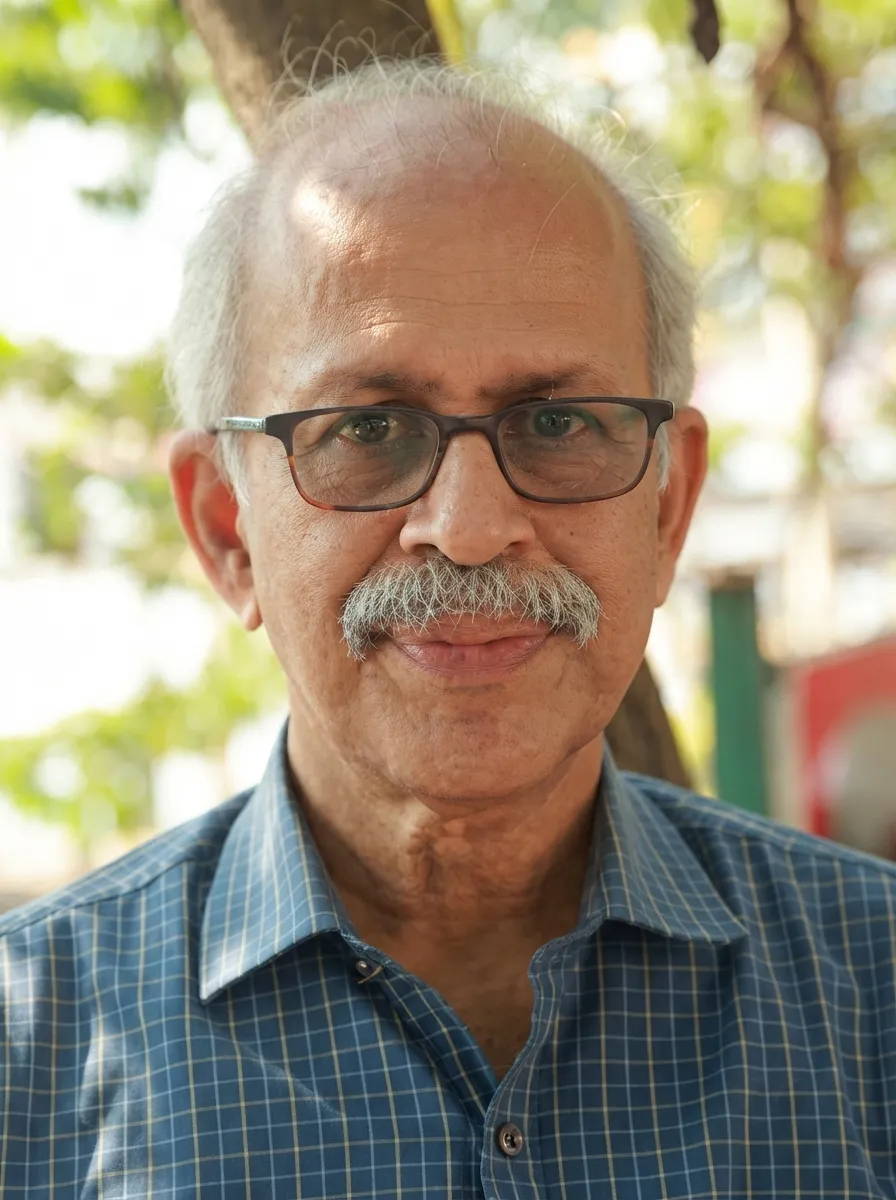 Portrait of M. G. Sasibhooshan